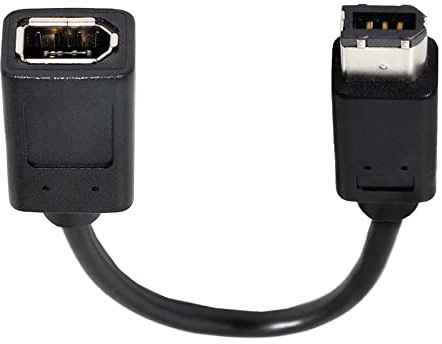 NFHK IEEE 1394 6 stift hona till 1394a 6-stifts hanförlängning data videoinspelningskort Firewire 400 till 400 kabel 20 cm
