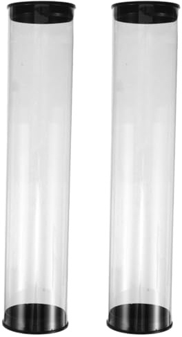 TOYANDONA Golf Ball Storage Tubes with Pvc Cylinder Design Waterproof and Gentle Ball Handling Suitable for Travel and Course Use