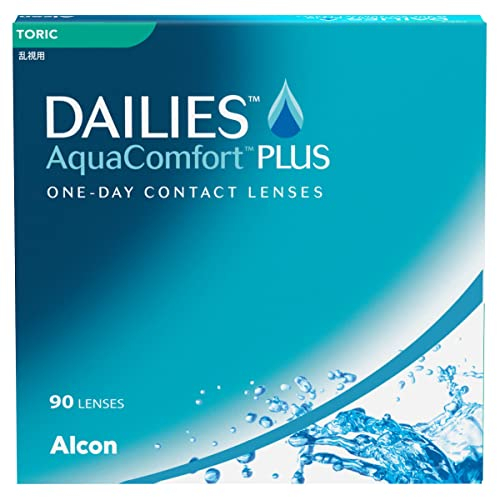 Dailies AquaComfort Plus Toric Tageslinsen weich | 90 Stück | BC 8.8 mm | DIA 14.4 mm | CYL -1.25 | ACHSE 170 | -02.00 Dioptrien