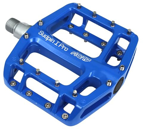 NC-17 Sudpin I PRO - Pedale da Bicicletta, in Alluminio, Colore Blu