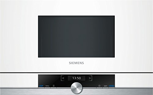 SIEMENS Micro ondes Combiné Encastrable BF634RGW1 IQ700, 21 litres, niche de 38 cm