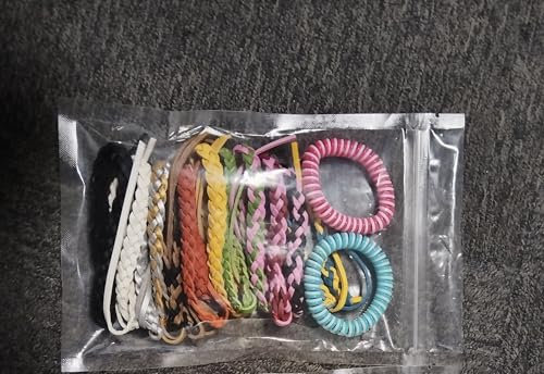 Diswoe Mosquito Repellent Bracelet 14 Pack, Adjustable Deet-Free Natural Insect Mosquito Bands for Adults & Kids, 1252-Hour Insect Repellent Protection