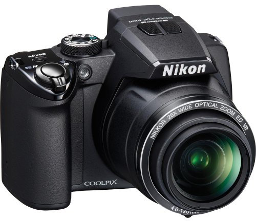 Nikon Coolpix P100 10.3MP Digital Bridge Camera 26x Zoom - Black (Renewed)