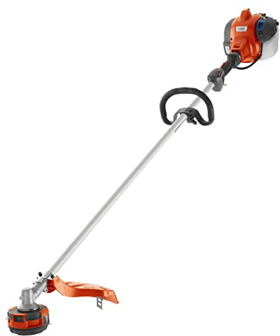 Husqvarna 130L Gas String Trimmer, 28-cc 2-Cycle, 18-Inch Straight Shaft Gas Weed Wacker with Rapid Replace Trimmer Head for Seamless String Reloading, Gifts for Men, 970514405