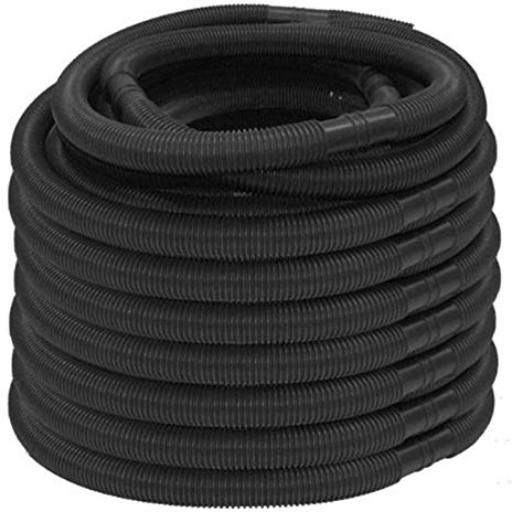 Schwimmbadschlauch Poolschlauch Schwarz, Poolschlauch 32mm, Schwimmbad Ersatzschlauch, UV- und Chlorwasserbeständig Flexibles Poolrohr Wasserschlauch, Schwimmbad Gartenschlauch Rohr