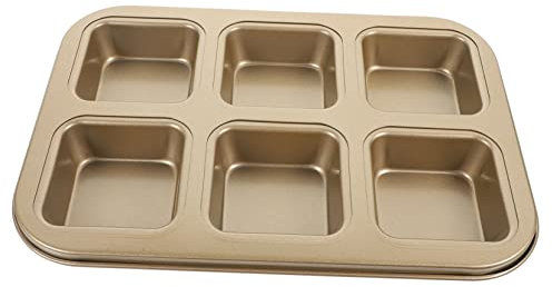 Molde for hornear cuadrado Molde for pasteles sin muffins Bandeja for hornear focaccia Molde for pan Molde for pasteles Molde for tartas Fuente for hornear Mini horno Bandeja for asar Bandeja for asar