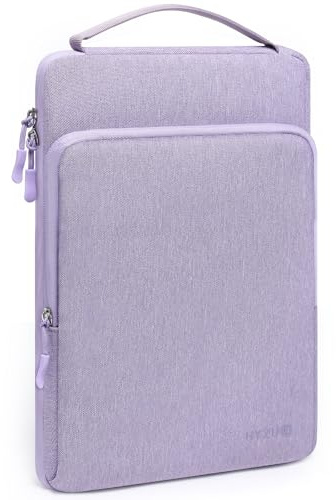 HYZUO 17-17,3 Pulgadas Funda Protectora para Portátil para 17 17,3 HP/Dell/Lenovo/ASUS/Acer/LG/MSI Gaming Laptop/Razer Blade 17/18, Maletín Bolsa Portátiles para Hombre Mujer, Violeta Lila
