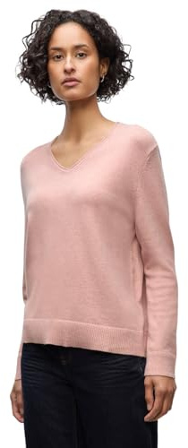 Street One Damen Kuscheliger V-Neck Pullover
