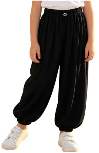 Sinleey Flickor sportbyxor, joggingbyxor, träningsbyxor chinos byxor, byxor, byxor, byxor, vandringsbyxor, sportleggings, träningsbyxor, tygbyxor, fritidsbyxor, träning