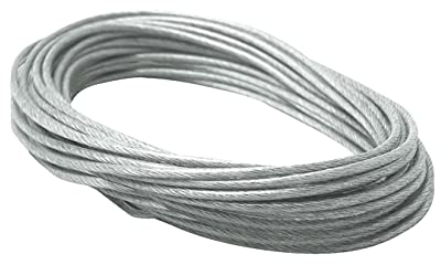 Paulmann 979069 Seilsytem Spannseil 12m 2,5qmm Klar isoliert Deckenschiene Kupfer, Kunststoff