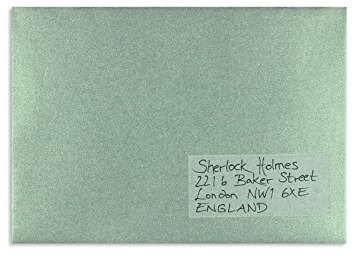 Premium DIN A4 Copy-/Laser-/Inkjet-Adressetiketten in Weiß (Transparent-Weiß) | Selbstklebung | 10 Stück