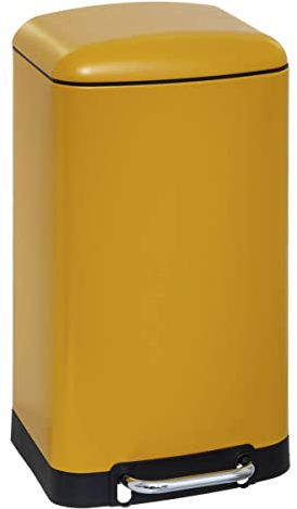 Five - Poubelle en Métal 30 litres Ariane Coloris Jaune