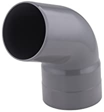 Coude PVC 67° mâle femelle Ø80 NOYON & THIEBAULT