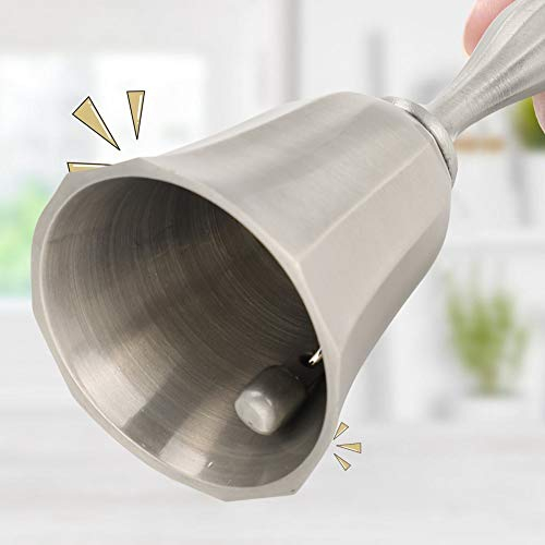 Cloche à Main, Service de Cloche du dîner Cloche d'appel pour Les Mariages, la Salle de Classe, Le Service et Le Jeu