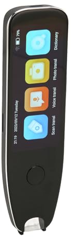 Intelligentes Sprachübersetzergerät 134 Sprachen, OCR-Stiftscanner-Lesegerät mit 3,46-Zoll-Touchscreen, Geeignet für Sprachlerner, Legasthenie, Unterstützt WLAN