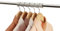 Joseph Joseph Orderly Kleiderstangen Abstandshalter 2pk, für Hemden, Röcke und Hosen, Kleiderbügel und Garderobe Stangen Organizer, Ecru