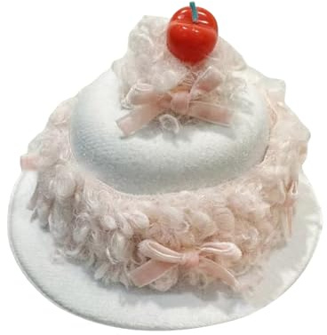 Pince à cheveux élégante en forme de gâteau d'anniversaire pour fêtes à thème et occasions spéciales