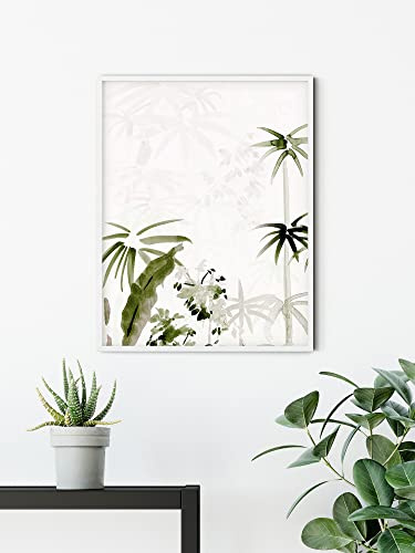Komar Wandbild - Bamboo Drawing - Größe: 30 x 40 cm - Poster, Kunstdruck, Dekoration, Wohnzimmer, Schlafzimmer (ohne Rahmen)