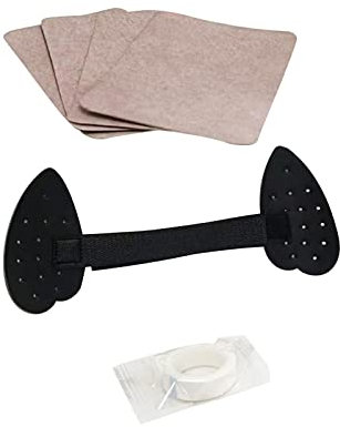 Colcolo Verstellbar, Hundeohr-Aufstehhilfe, Ohraufkleber, strapazierfähiges Material, Klebeband, Korrektur, vertikal, begradigen, Zubehör, KLEIN