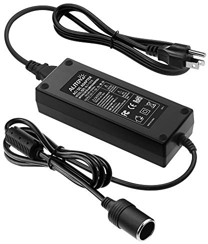 ALITOVE AC to DC Converter 110V to 12V 10A 120W Power Supply Car Cigarette Lighter Adapter to Wall Plug AC to DC Adapter for Car Vacuum Cleaner Inflator Refrigerator Cooler and Other Car Devices