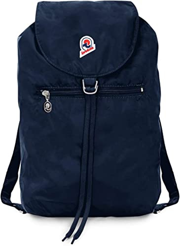 Invicta Tagesrucksack Rucksack für Reisen Outdoor - Daypack für Damen, Herren, mit Hüftgurt - faltbar 8 LT - Ultra leicht, Handgepäck mit Reißverschluss, blau Minisac