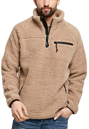 Brandit Teddyfleece Troyer, Farbe: Camel, Größe: S