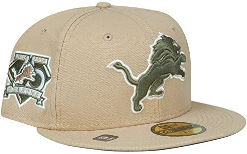 New Era 59Fifty Cap - Anniversary Detroit Lions - 7 1/2