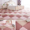 Tappetino in schiuma di peluche, soffice tappetino per gattonare, tappetino da gioco per area puzzle, per camera da letto, antiscivolo, morbido, ad incastro, decorazione per la casa e la stanza dei