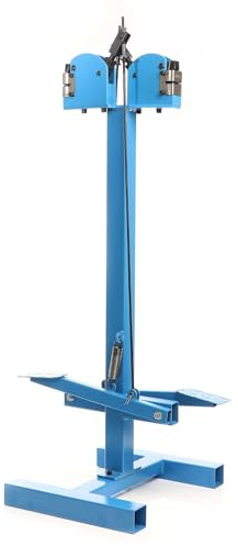 XPOtool 2er Stauchgerät und Streckgerät SS-18FD, 600 x 500 x 1300 mm, Biegemaschine mit Fußhebeln zur Blechbearbeitung für Stahlblech bis 1,2 mm, Aluminium bis 1,6 mm