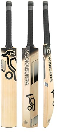 Kookaburra Stealth 6.4 Cricket Bat-Size 5 Bate, Juventud Unisex, Negro