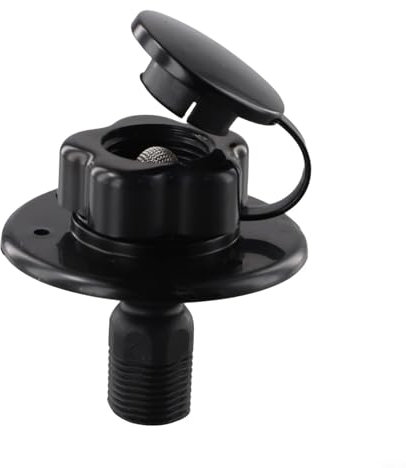 Entrée d'eau en plastique pour camping-car, comprend un clapet anti-retour pour éviter les refoulements