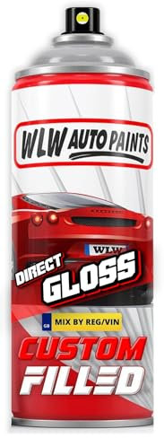 Xtremeauto Custom-Mixed Car Spray Paint – Matched to UK Registration – 400ml Direct Gloss Aerosol – No Lacquer Needed – High-Gloss Finish for Auto Repairs (Aerosol)