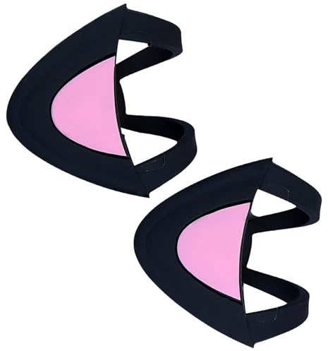 Cat Ear Headphones for Headphones Gaming Headsets Attachment Stereo Headsets Decoration Earphone Cats Ear Muffs Decorative Headphone Attachments