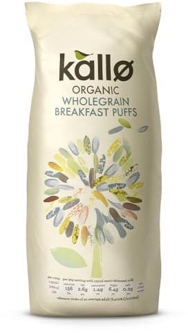 Organic Puffed Rice Cereal Natural - 225g