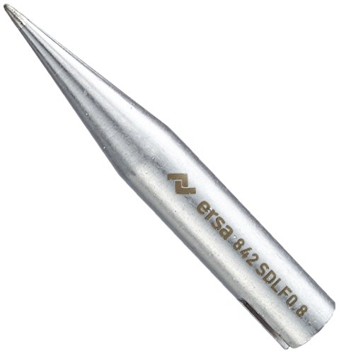 ERSA ERSADUR Lötspitze gerade verlängert bleistiftspitz 0,8 mm 0842SDLF