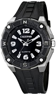 Calypso Watches Herren-Armbanduhr XL K5634 Analog Quarz Plastik K5634/1