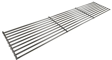 SunshineBBQs Heavy Duty Stainless Steel BBQ Warming Grill, Charcoal, 91cm x 19.5cm