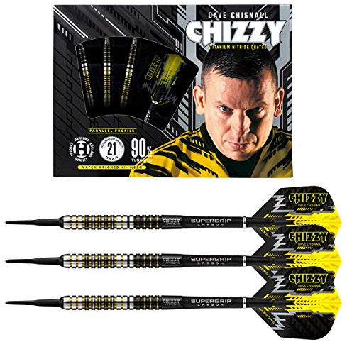 Harrows Soft Darts Dave Chisnall Chizzy 90% Tungsten Softtip Dart Softdart (22 gr)