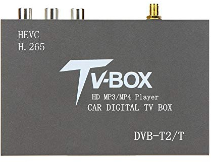 July King Decoder digitale mobile per auto DVB-T, ricevitore TV DVB-T HEVC/H.265, box TV HDMI per auto, supporto MPEG-1, MPEG-2, MPEG-4, H.265, decoder HEVC