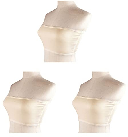 GALPADA 3st Strapless Bandeau Top i Hudfärg Seamless Och Bekväm Design i Hållbar Modal För Låga Klänningar Och Toppar Utan Vaddering Lämplig Flesta Kvinnor