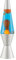 LAVA® - Lampe 2117, orangenes Wachs, blaue Flüssigkeit, silberner Sockel und Deckel, Original 14,5 Zoll Bewegungslampe der Marke, Orange/Blau