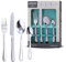 Innovacook 16-Piece Cutlery Set, Premium Stainless Steel Flatware Collection and Complete Dining Solution, 4 Table Forks, 4 Table Knives, 4 Dessert Spoons, and 4 teaspoons, Henley 18/0 Cutlery Set