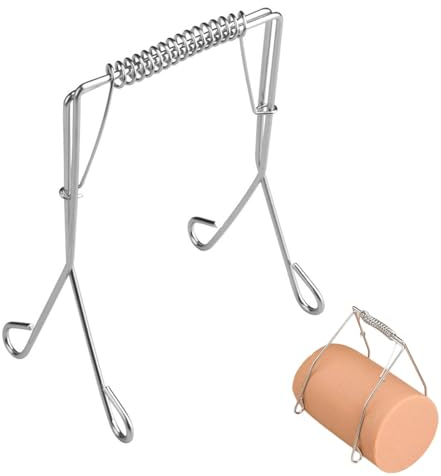 Whnbuij Roulade Clips, pinzas de acero inoxidable con forma de gancho para barbacoa, pinzas de agarre fuerte, abrazadera de barbacoa para cocinar, servir parrilla, barbacoa, herramientas de cocina