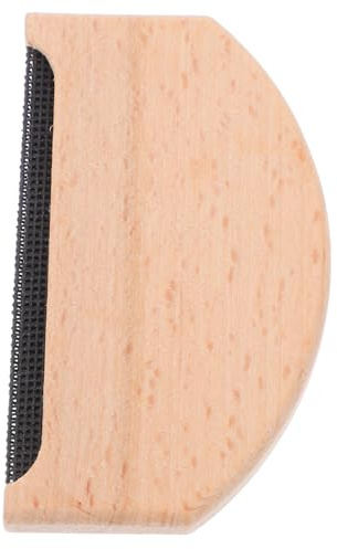 MAGICLULU Removedor de Pelusas Portátil de Madera para Suéteres y Cachemira Peine Manual para Eliminar Bolitas y Pelusa Ropa de Lana y Mantas Herramienta Reutilizable para Cuidado Textil