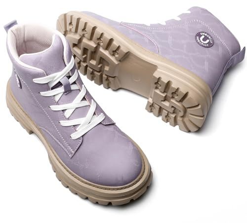 Safety Trainers Womens Steel Toe Cap Boots Non Slip Water Resistant Safety Shoes Comfortable Ladies Work Boots Lightweight Breathable