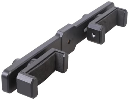 Supporto per cellulare con larghezza regolabile per la creazione di contenuti accessori per fotocamera con filettatura generale 1/4 per treppiedi per foto facile da trasportare morsetto per cellulare