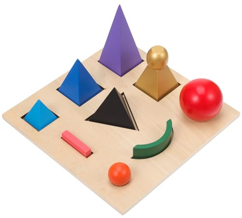 MOLUCKFU Puzzle Didattico in Legno Simboli Sintattici 3D Giocattolo Educativo per Supporto Cognitivo per Apprendimento Linguistico e Sviluppo Creatività