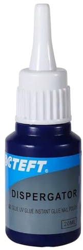 Dissolvant De Colle Puissant – 20 Ml De Dissolvant D'adhésif 401 À Séchage Instantané | Dissolvantt De Colle Perlée Sans UV Pour Ongles, Nettoyant Pour Résidus À Action Rapide | Dissolvantt De Collee