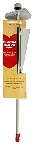 Rosewood Estaca Fuerte para Atar Perros