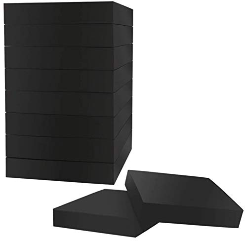 10Pcs Stoßdämpfende Unterlegscheiben Pads Gummipads Universal Anti-Vibration Pads für Waschmaschine Kühlschrank Waschmaschine Trockner Tretmühle Big Appliance Zubehör (10 Stücke)